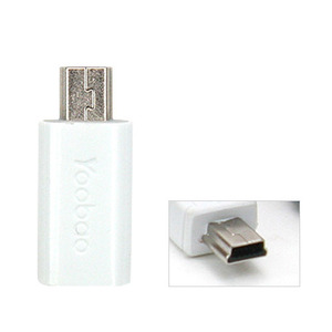 미니5핀 트윈젠더 USB 2.0 Micro B Type female to Mini B Type male 커넥터 PMP MP3 블루투스 스피커
